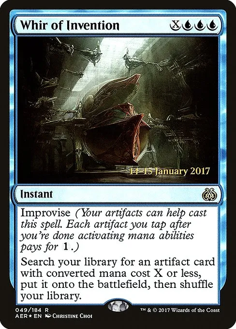 Whir of Invention · Aether Revolt Promos 49s/65