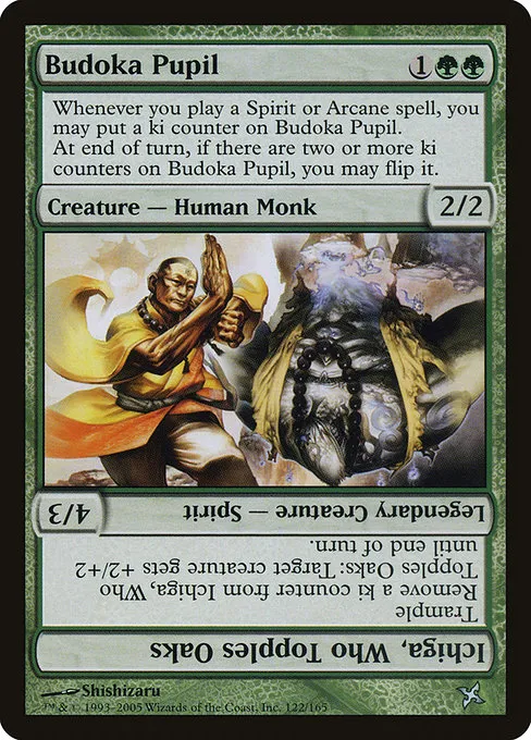 Budoka Pupil // Ichiga, Who Topples Oaks · Betrayers of Kamigawa 122/165