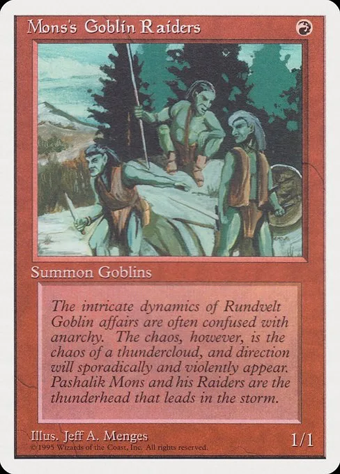 Mons's Goblin Raiders · Rivals Quick Start Set 34/65