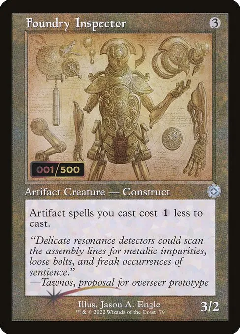 Foundry Inspector · The Brothers' War Retro Artifacts 79z/189