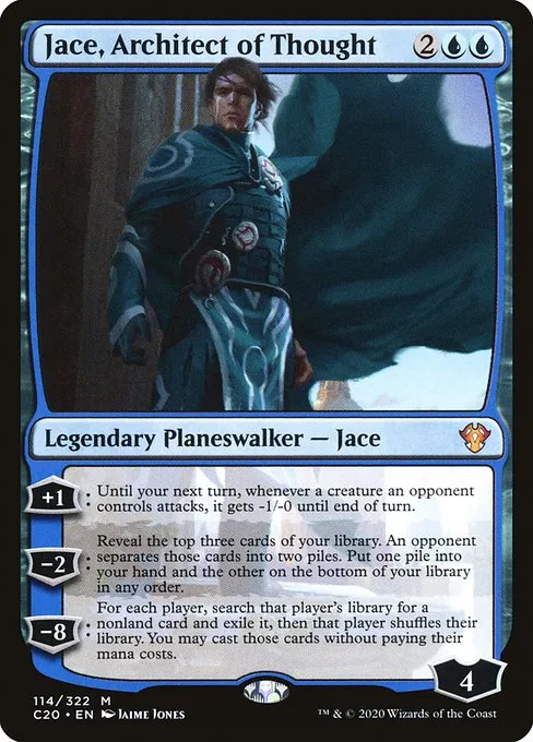 Jace, Architect of Thought · Commander 2020 114/322