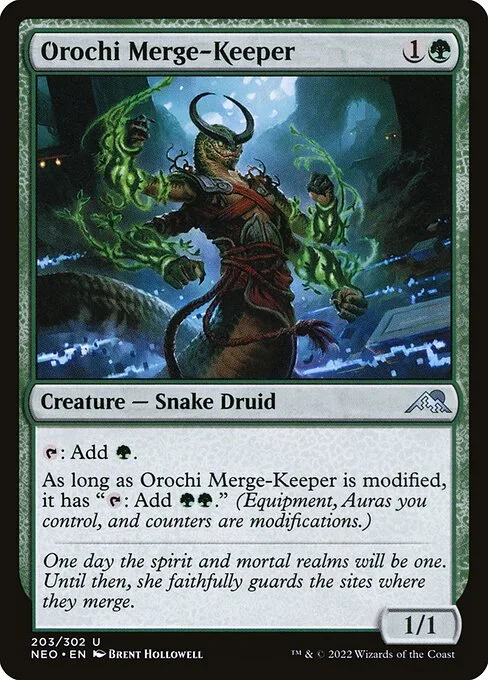 Orochi Merge-Keeper · Kamigawa: Neon Dynasty 203/531