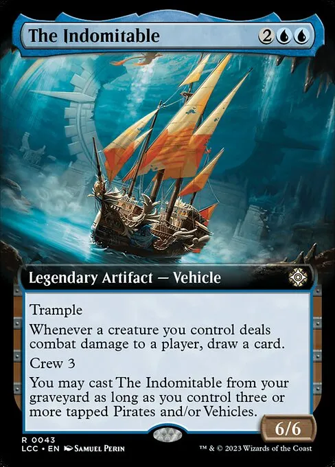 The Indomitable · The Lost Caverns of Ixalan Commander 43/370