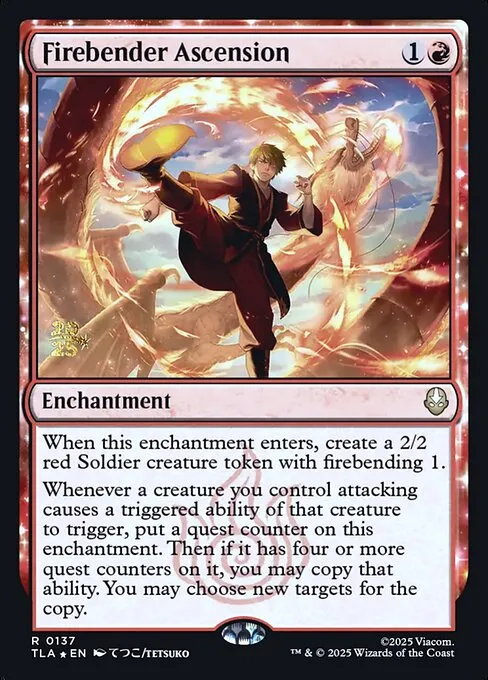 Firebender Ascension · Avatar: The Last Airbender Promos 137s/80