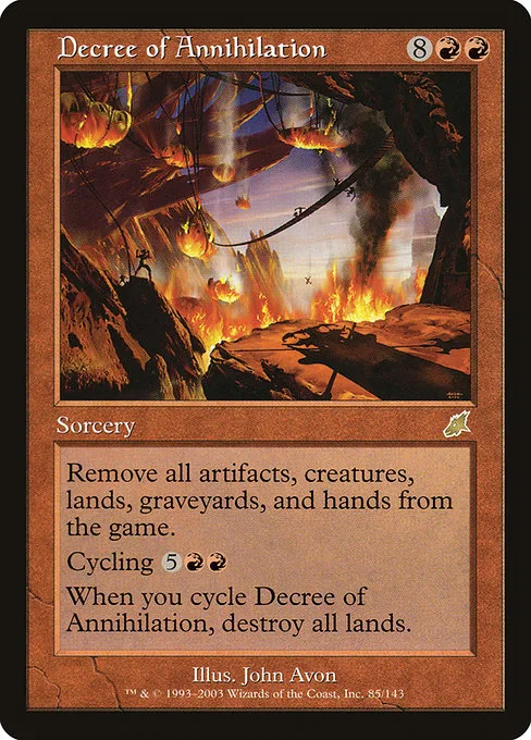 Decree of Annihilation · Scourge 85/143