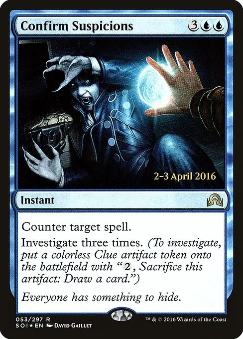 Confirm Suspicions · Shadows over Innistrad Promos 53s/90