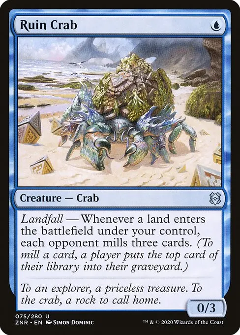 Ruin Crab · Zendikar Rising 75/407