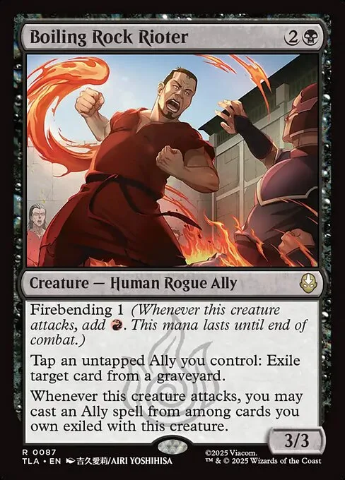 Boiling Rock Rioter · Avatar: The Last Airbender 87/394