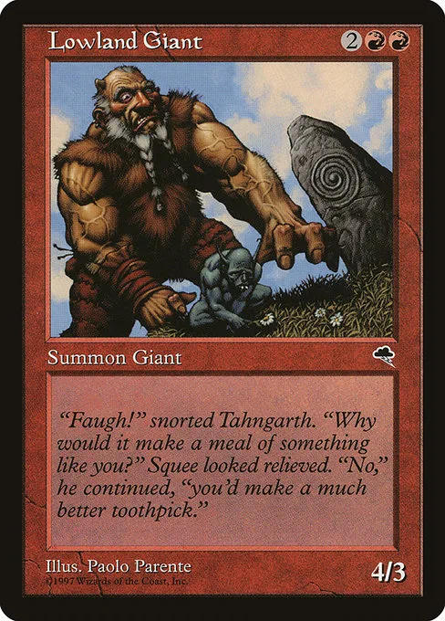 Lowland Giant · Tempest 187/350