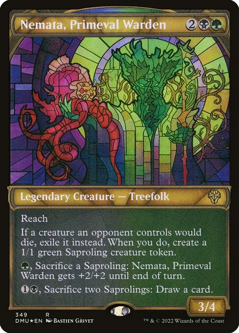 Nemata, Primeval Warden · Dominaria United 349/453
