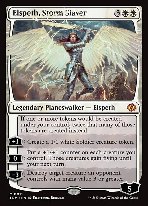 Elspeth, Storm Slayer · Tarkir: Dragonstorm 11/427