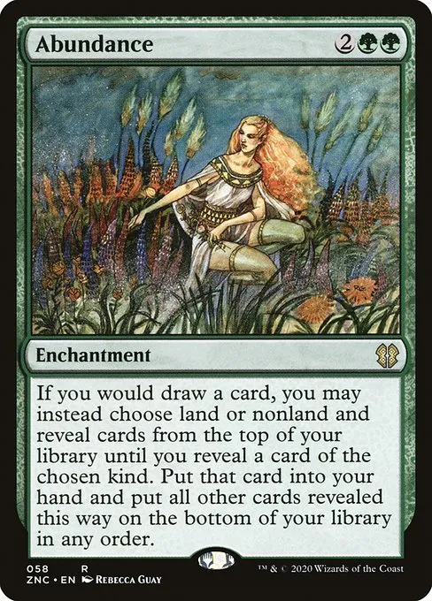 Abundance · Zendikar Rising Commander 58/142