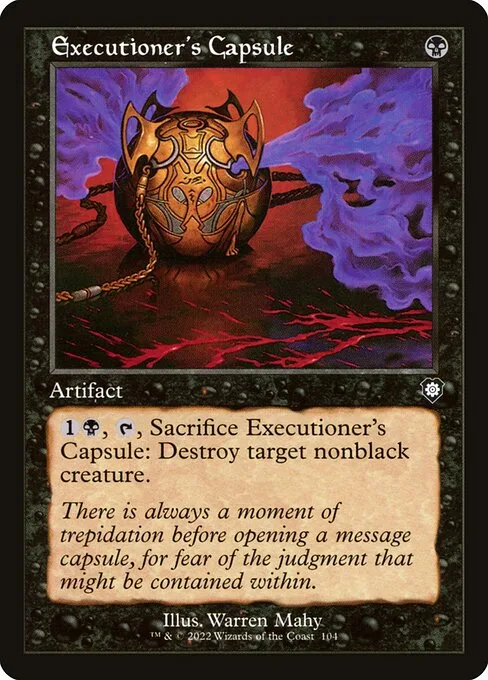 Executioner's Capsule · The Brothers' War Commander 104/209
