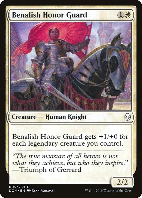 Benalish Honor Guard · Dominaria 5/280