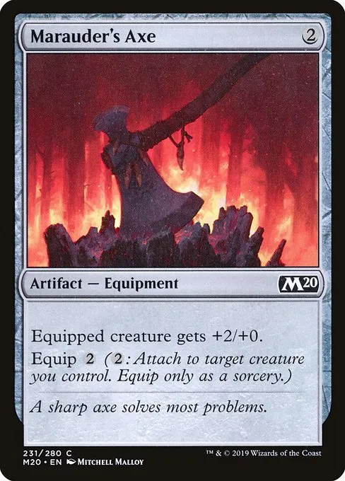 Marauder's Axe · Core Set 2020 231/346