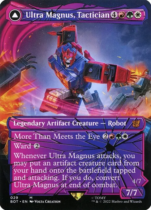 Ultra Magnus, Tactician // Ultra Magnus, Armored Carrier · Transformers 29/29