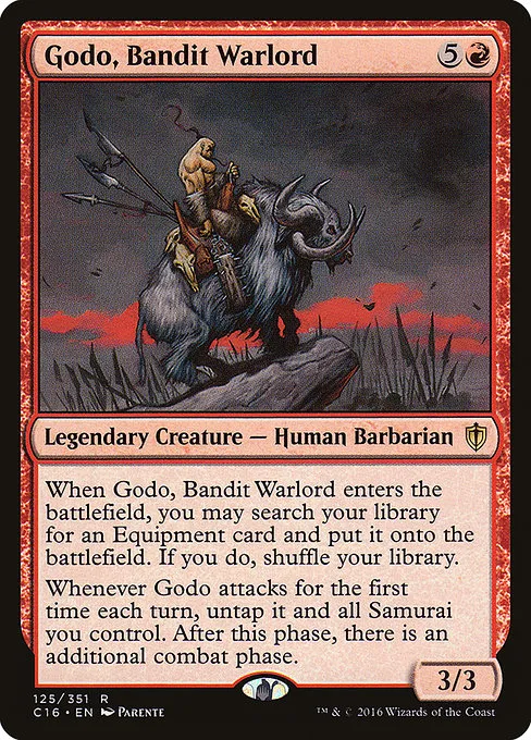 Godo, Bandit Warlord · Commander 2016 125/351