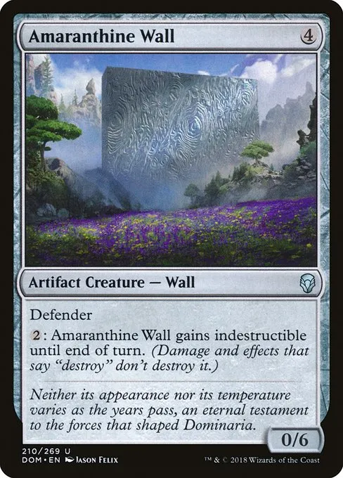 Amaranthine Wall · Dominaria 210/280