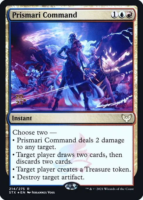 Prismari Command · Strixhaven: School of Mages Promos 214s/164