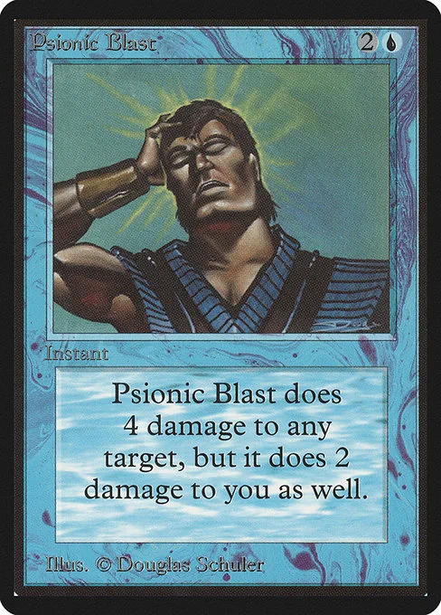 Psionic Blast · Limited Edition Beta 75/302