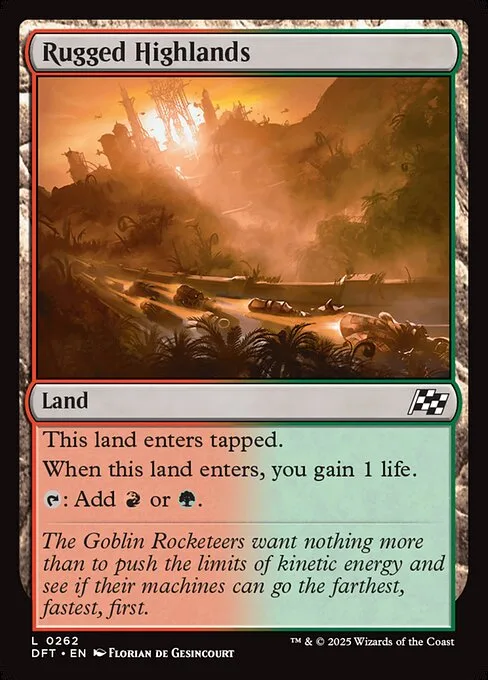 Rugged Highlands · Aetherdrift 262/553