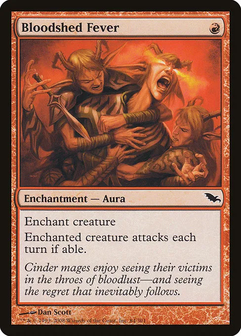 Bloodshed Fever · Shadowmoor 84/302