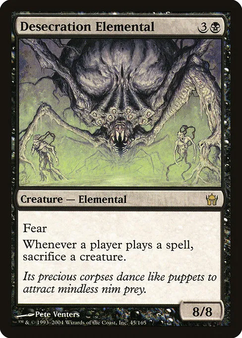 Desecration Elemental · Fifth Dawn 45/165