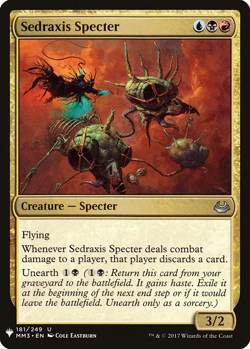 Sedraxis Specter · The List MM3-181/5050
