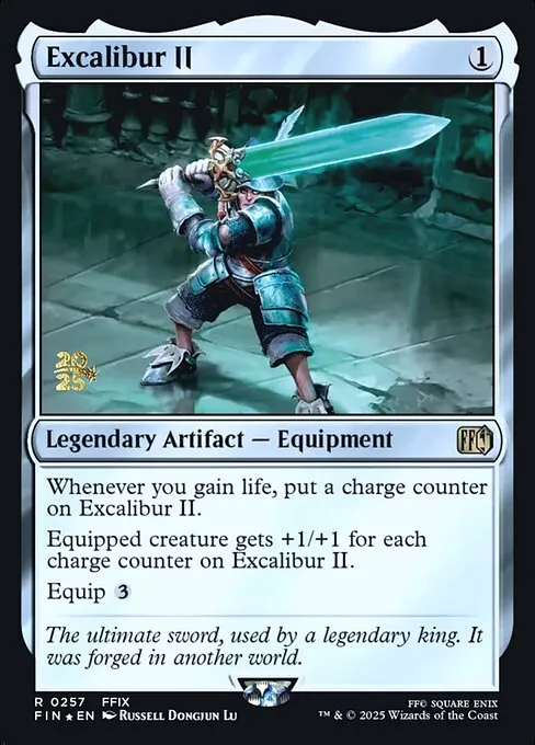 Excalibur II · Final Fantasy Promos 257s/94