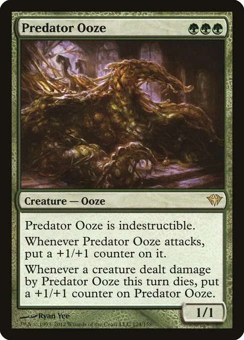 Predator Ooze · Dark Ascension 124/158