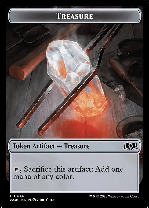 Treasure · Wilds of Eldraine Tokens 14/18