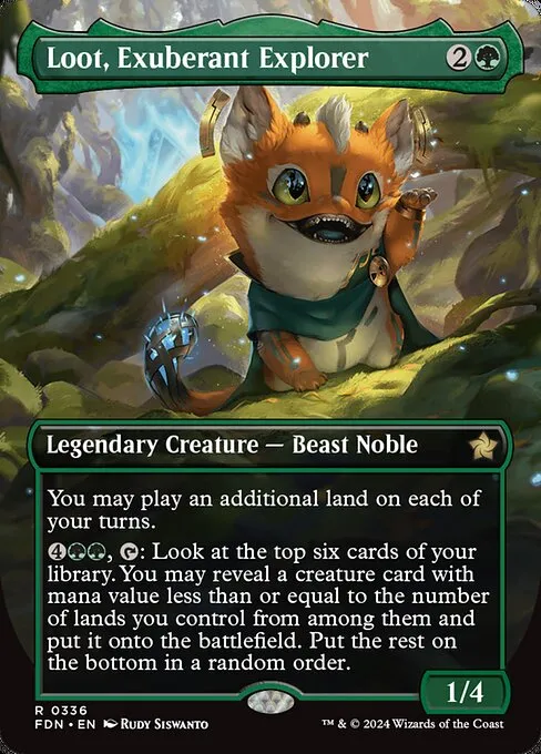 Loot, Exuberant Explorer · Foundations 336/771