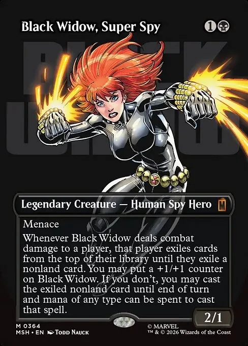 Black Widow, Super Spy · Marvel Super Heroes 364/24