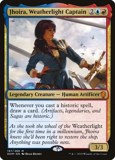 Jhoira, Weatherlight Captain · Dominaria 197/280