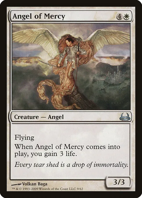 Angel of Mercy · Duel Decks: Divine vs. Demonic 9/62
