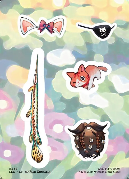 Sticker sheet · Secret Lair Drop 338/2547