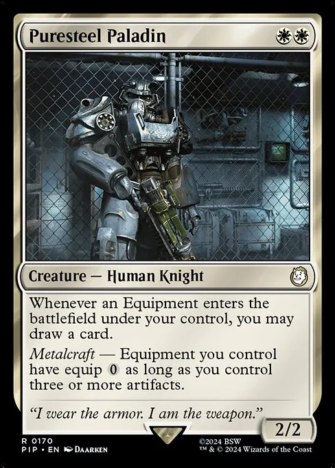 Puresteel Paladin · Fallout 170/1068