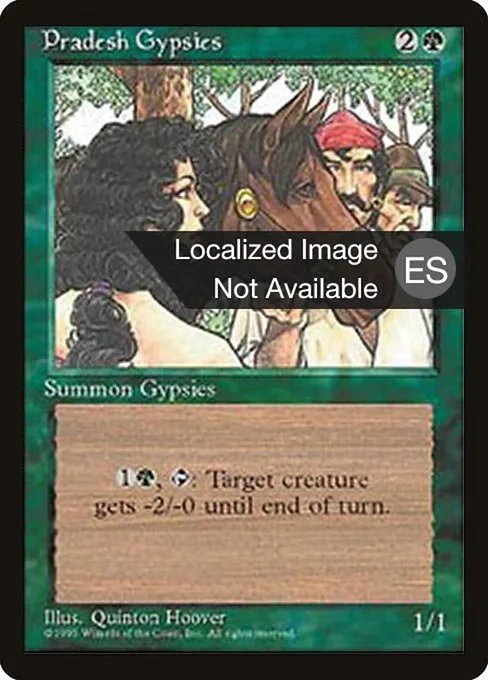 Pradesh Gypsies · Fourth Edition Foreign Black Border 265/378