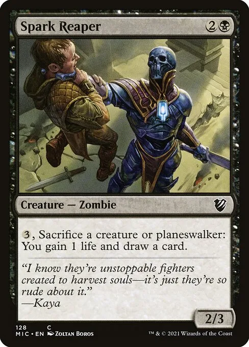 Spark Reaper · Midnight Hunt Commander 128/187