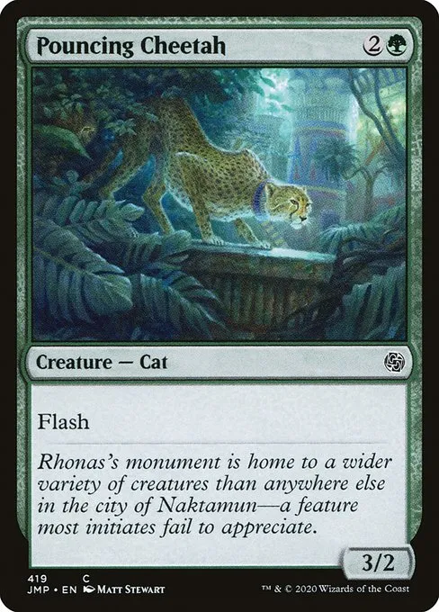 Pouncing Cheetah · Jumpstart 419/497