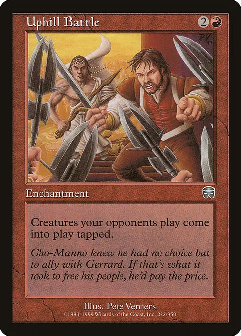 Uphill Battle · Mercadian Masques 222/350