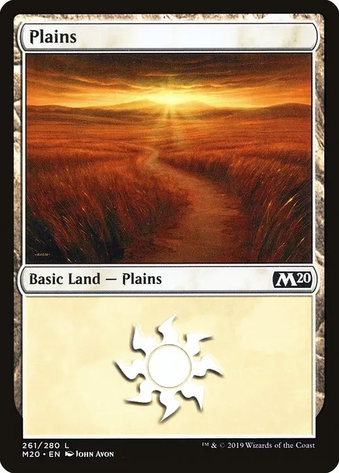 Plains · Core Set 2020 261/346