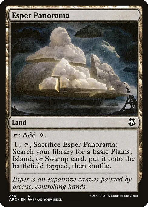Esper Panorama · Forgotten Realms Commander 235/331