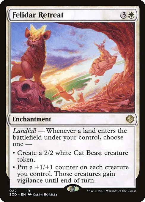 Felidar Retreat · Starter Commander Decks 22/352