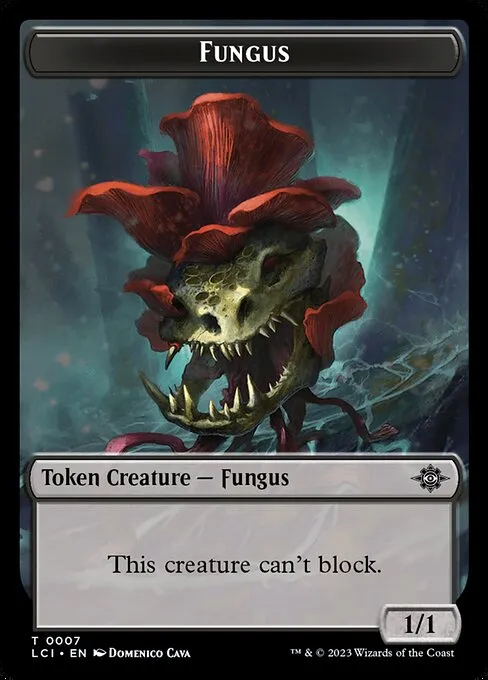 Fungus · The Lost Caverns of Ixalan Tokens 7/19