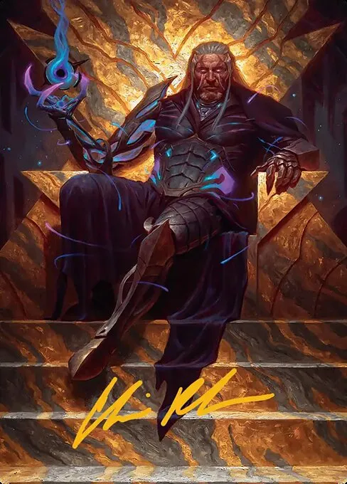 Tezzeret, Cruel Captain // Tezzeret, Cruel Captain · Edge of Eternities Art Series 1/54