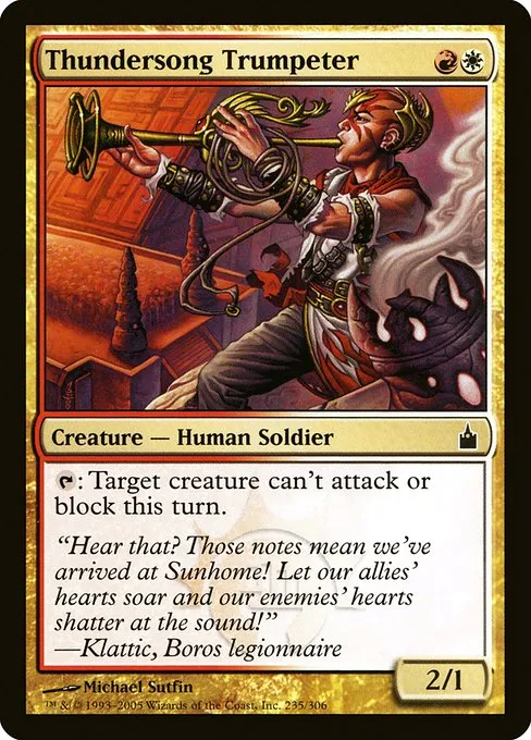 Thundersong Trumpeter · Ravnica: City of Guilds 235/306