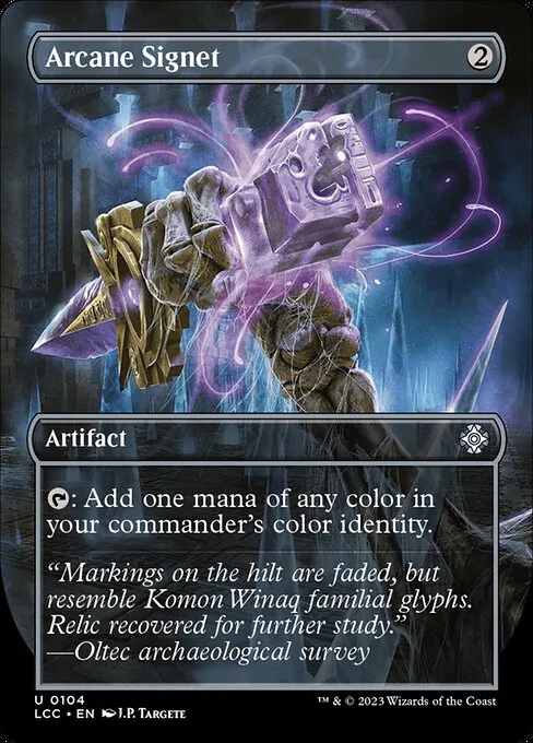Arcane Signet · The Lost Caverns of Ixalan Commander 104/370