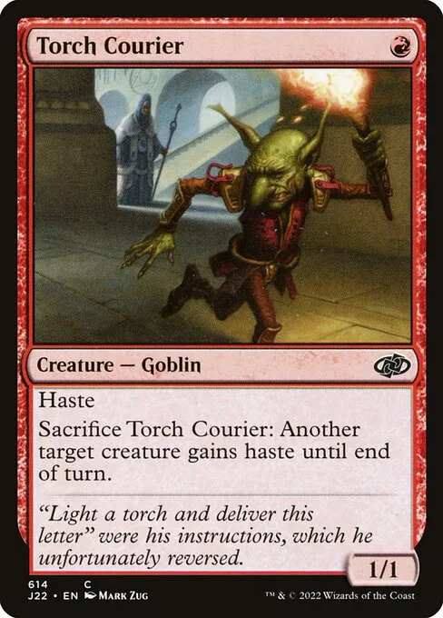 Torch Courier · Jumpstart 2022 614/835
