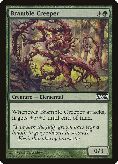 Bramble Creeper · Magic 2010 171/249